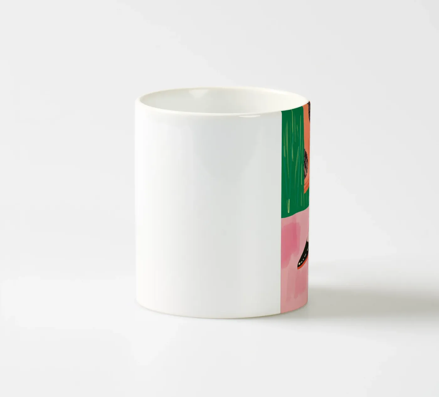 Chic Stroll ceramic mug by ArtsySesta