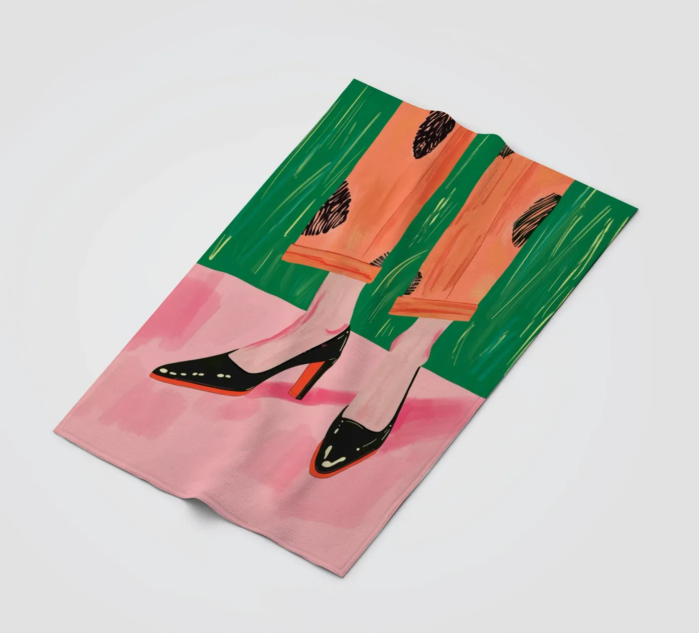 Chic Stroll Fleecedecke von ArtsySesta