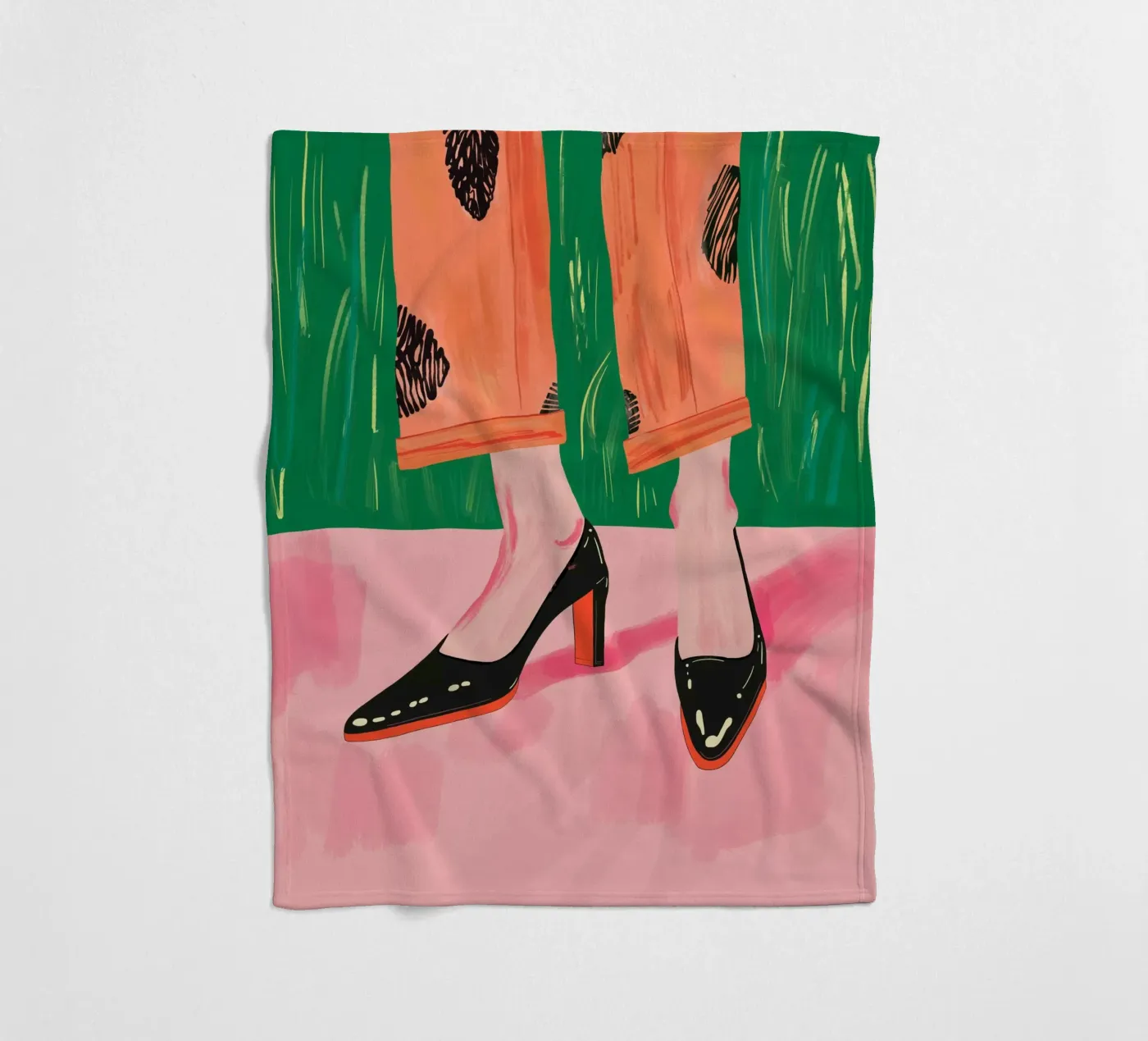 Chic Stroll Fleecedecke von ArtsySesta