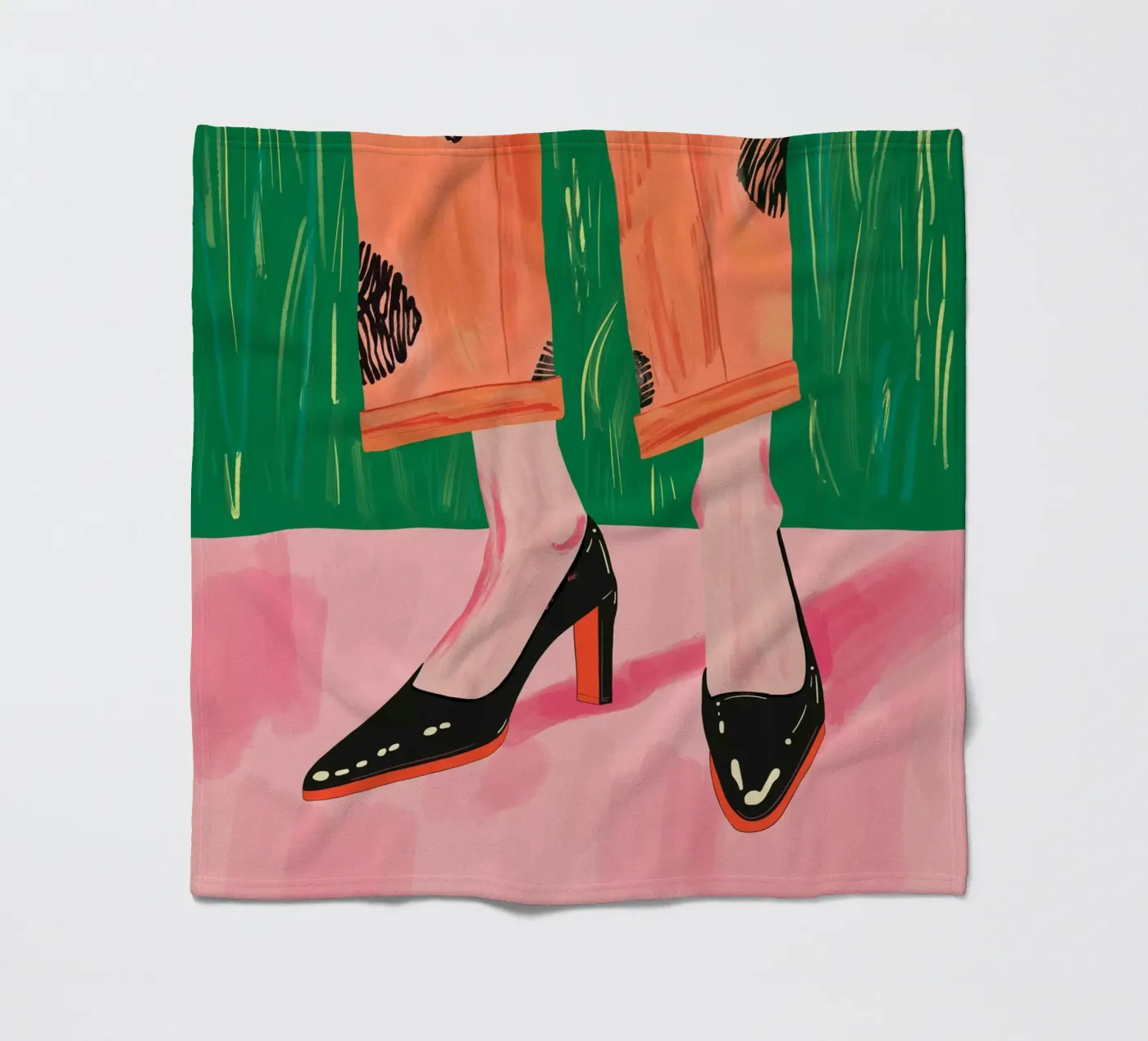 Chic Stroll Fleecedecke von ArtsySesta