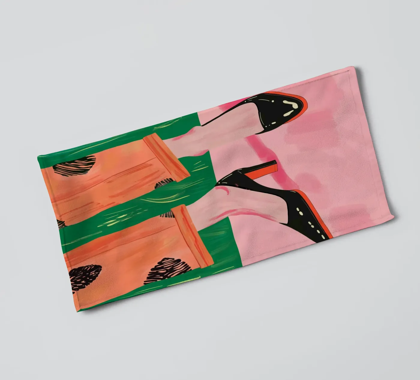 Chic Stroll towel by ArtsySesta