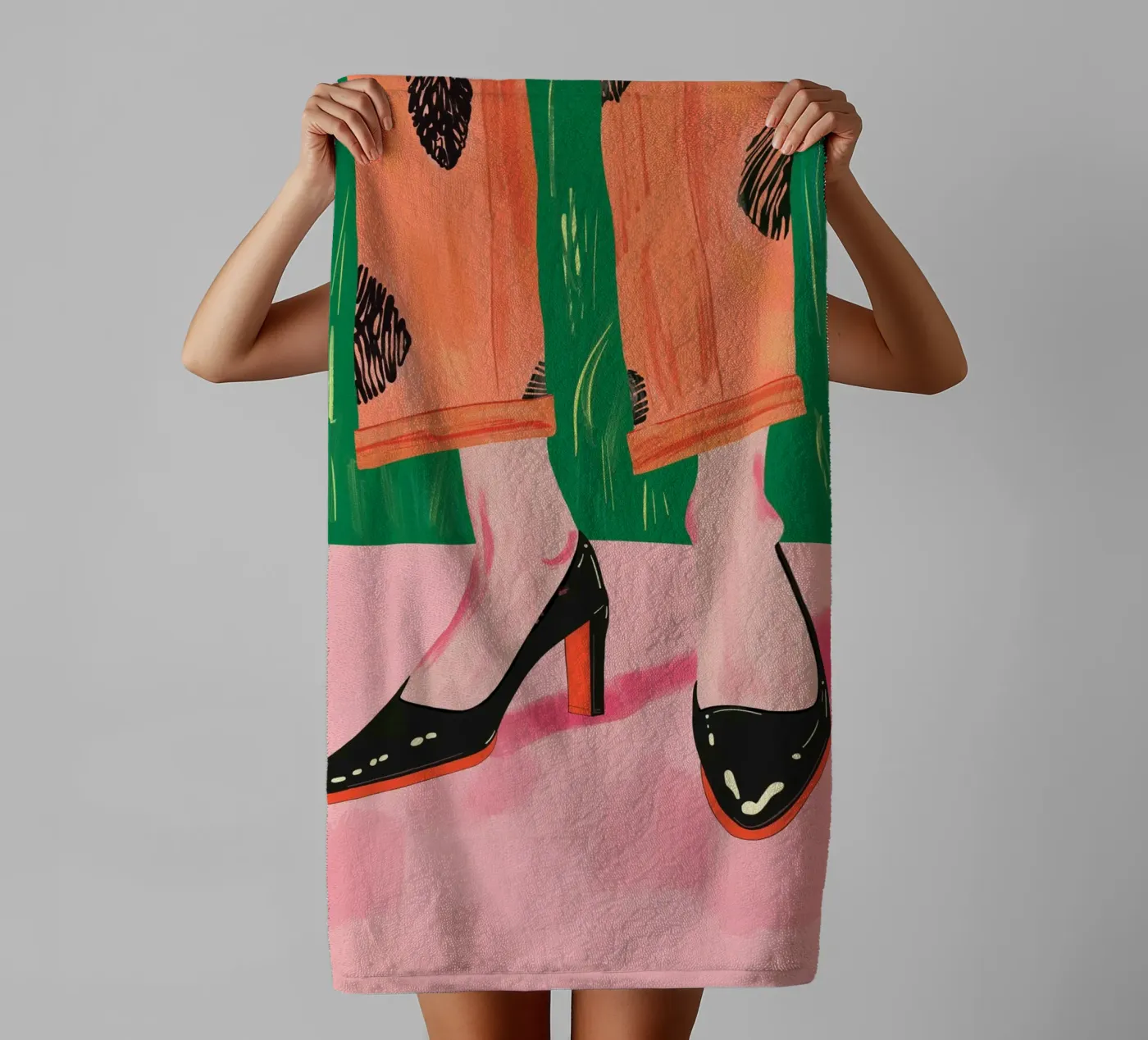 Chic Stroll towel by ArtsySesta