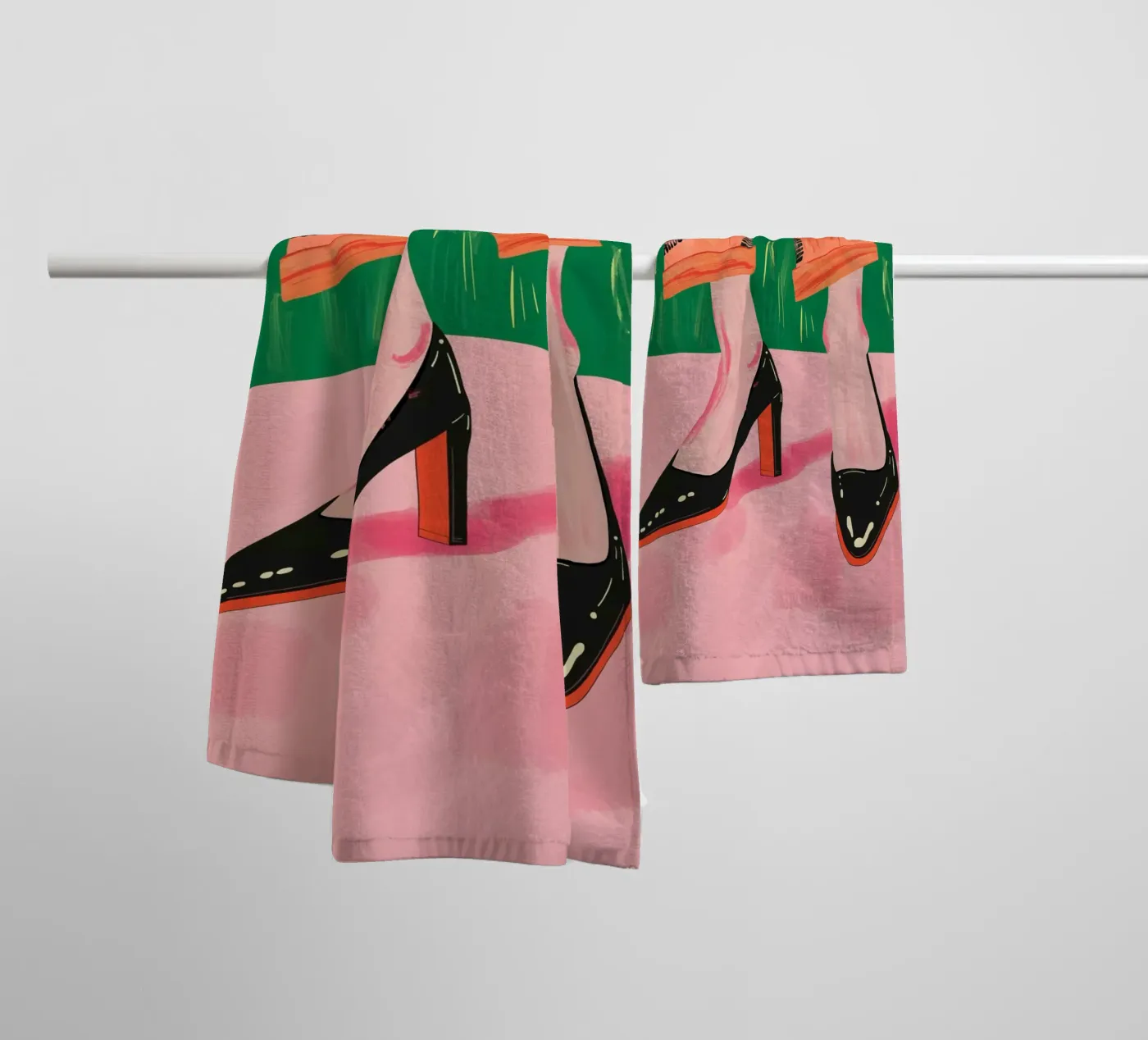 Chic Stroll towel by ArtsySesta