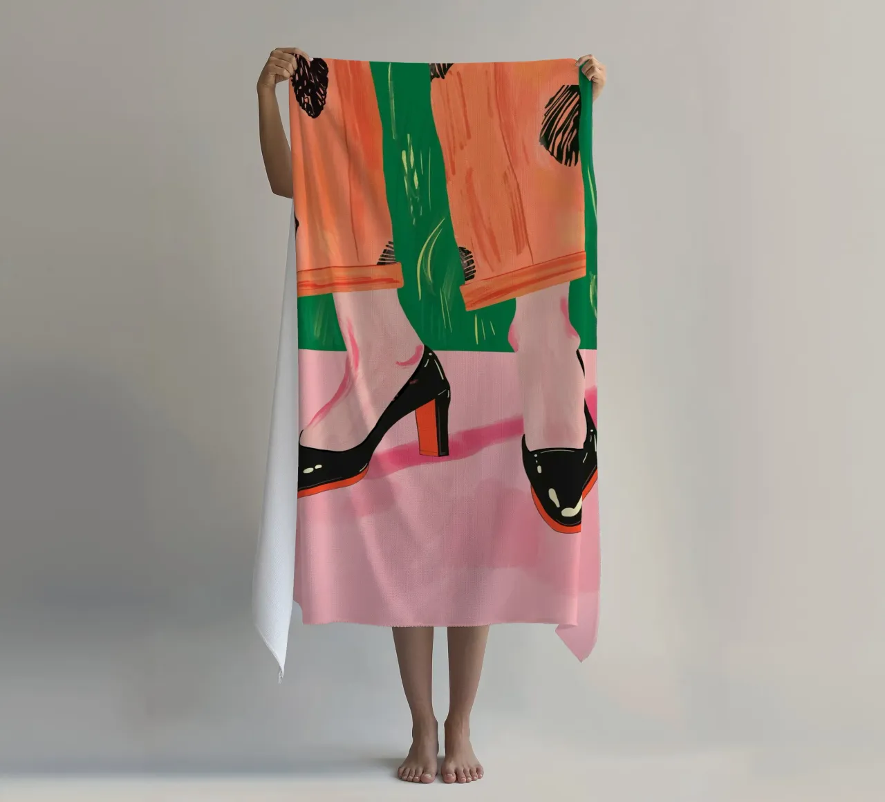 Passeggiata chic telo mare da ArtsySesta