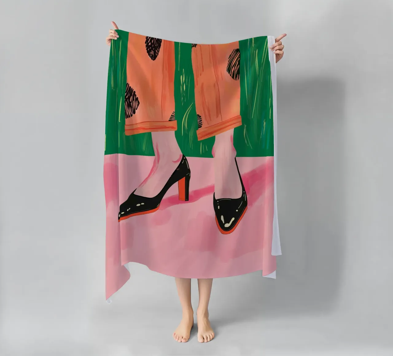 Passeggiata chic telo mare da ArtsySesta