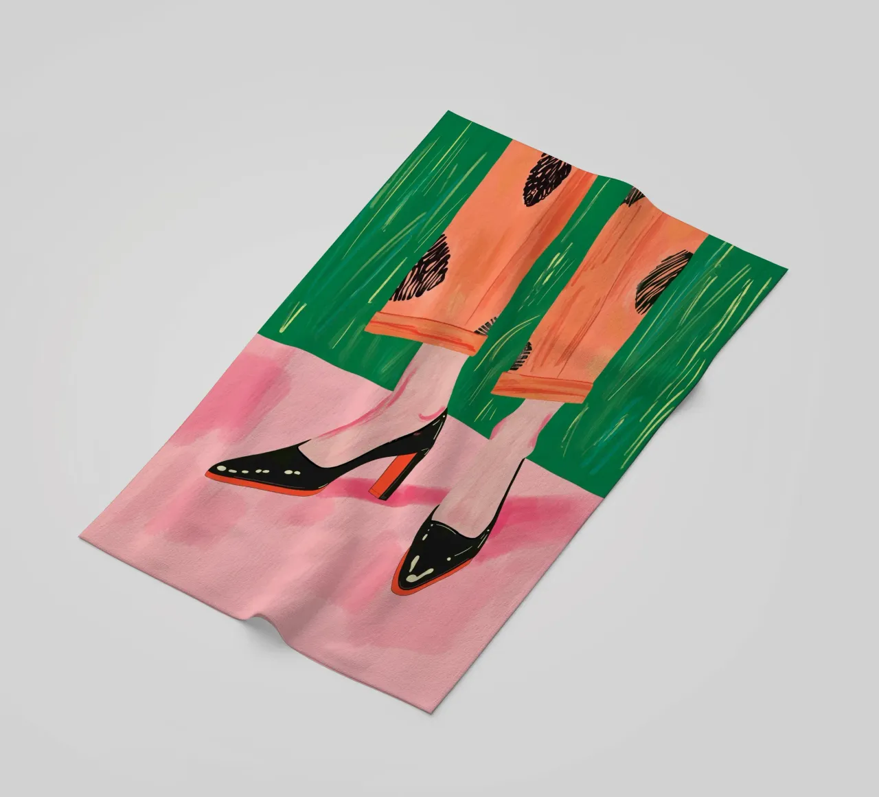 Passeggiata chic telo mare da ArtsySesta