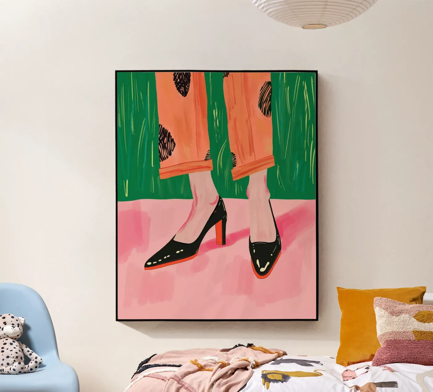 Chic Stroll acryl van ArtsySesta