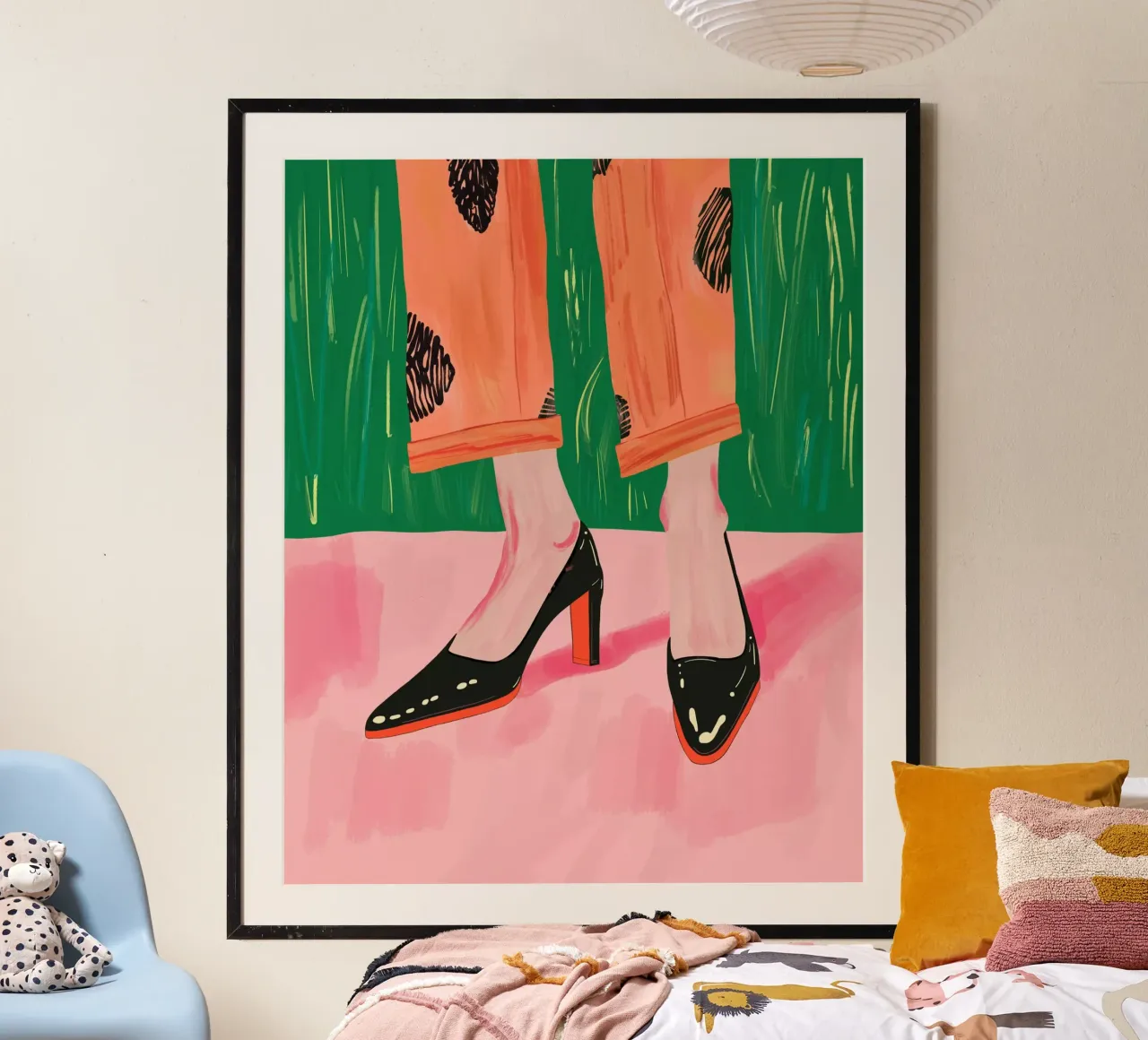 Chique wandeling poster van ArtsySesta