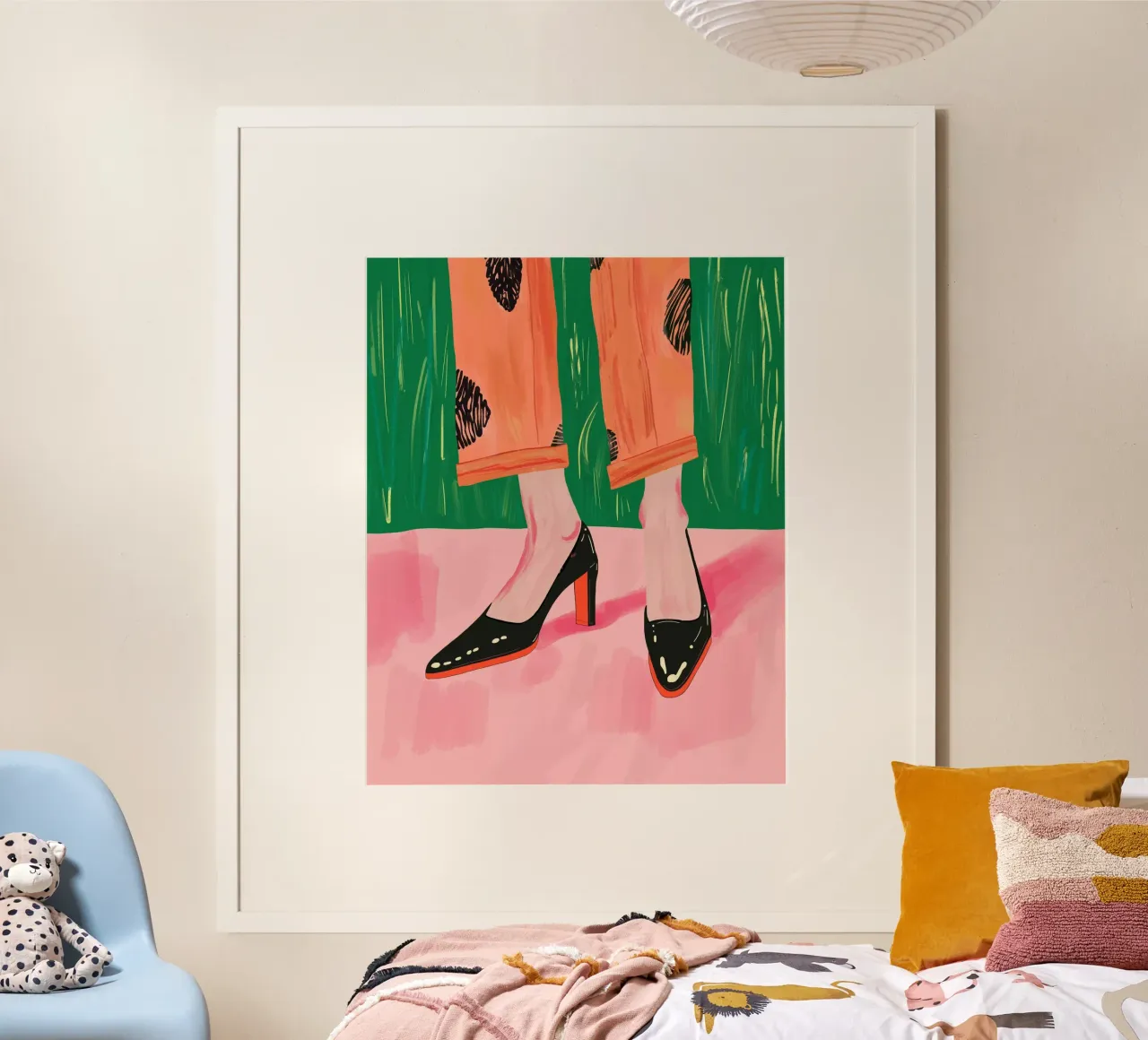 Chique wandeling poster van ArtsySesta