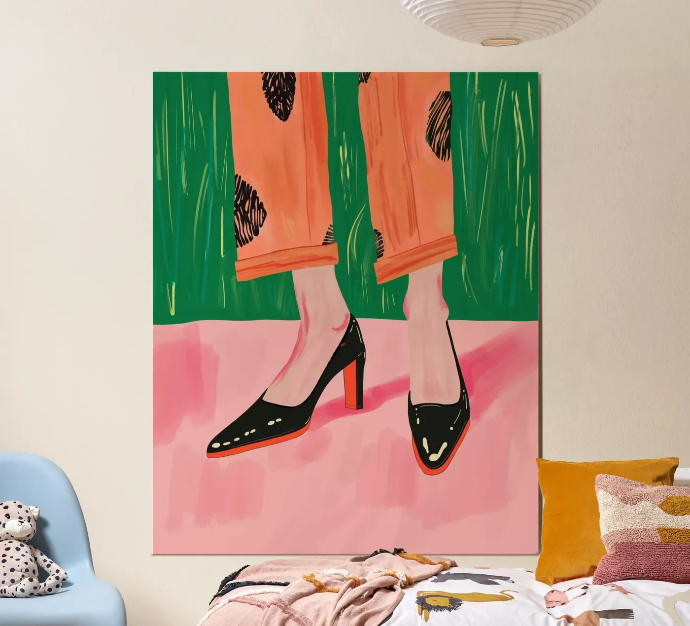 Chic Stroll poster by ArtsySesta