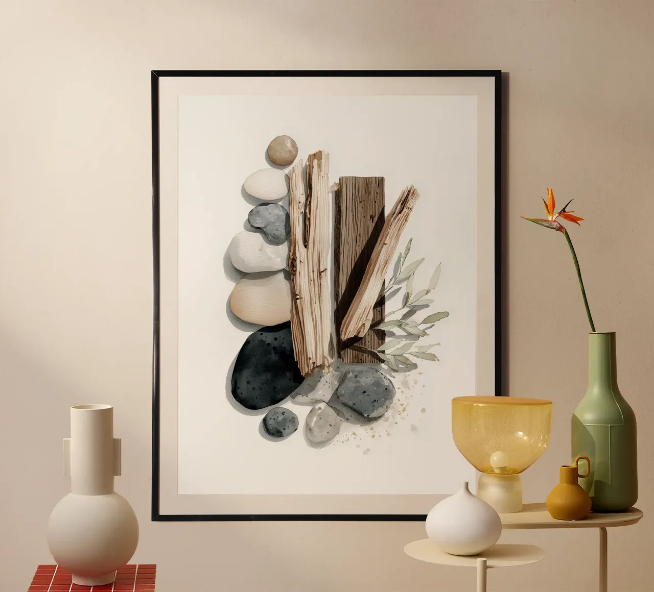 Offerte tranquille poster da Luke Wilder Studio