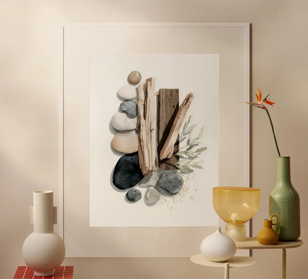 Offerte tranquille poster da Luke Wilder Studio