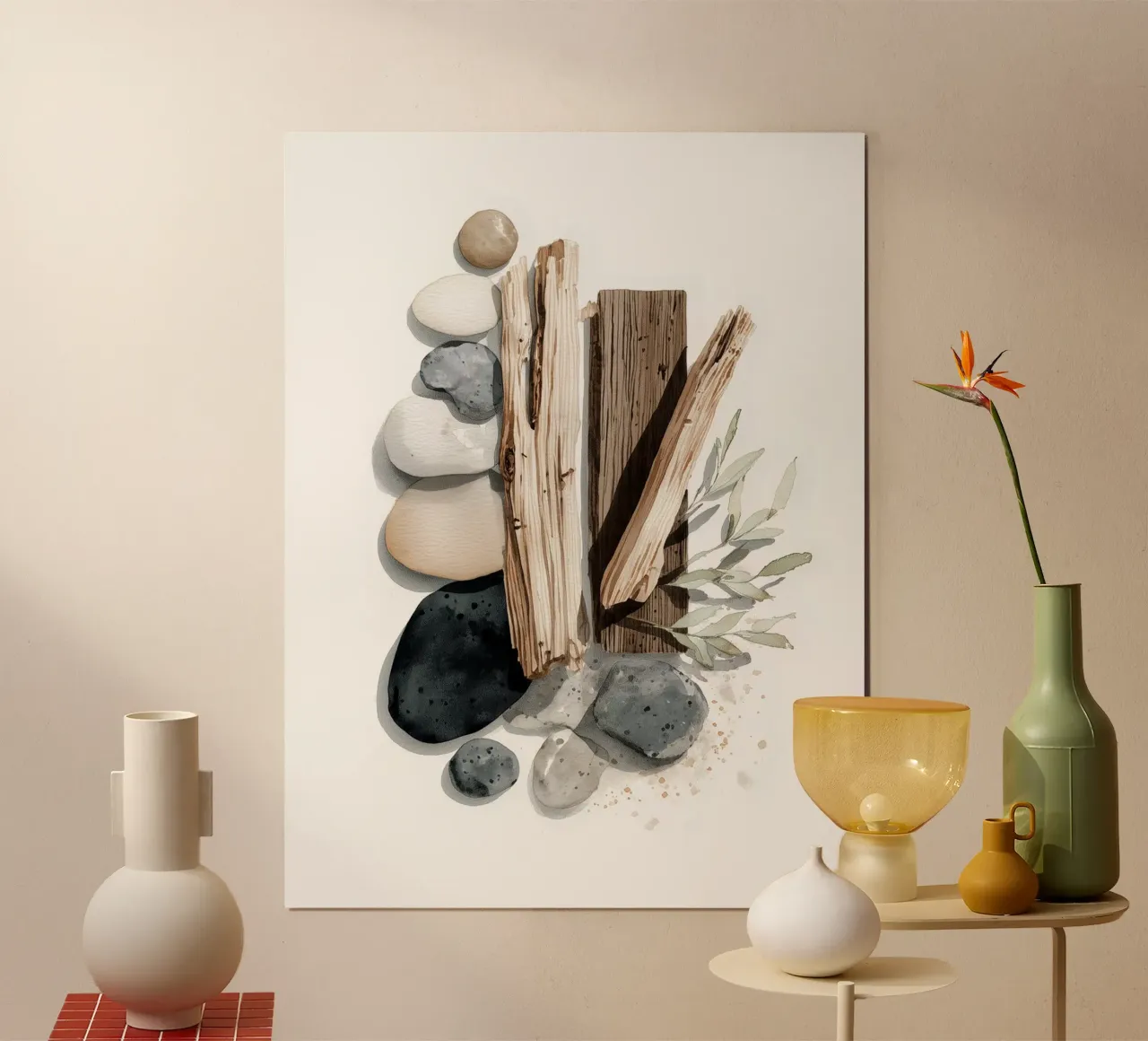 Offerte tranquille poster da Louise Wilder Studio
