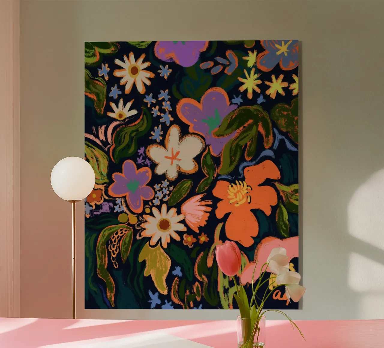 Midnight Garden plexiglass da Arty Guava