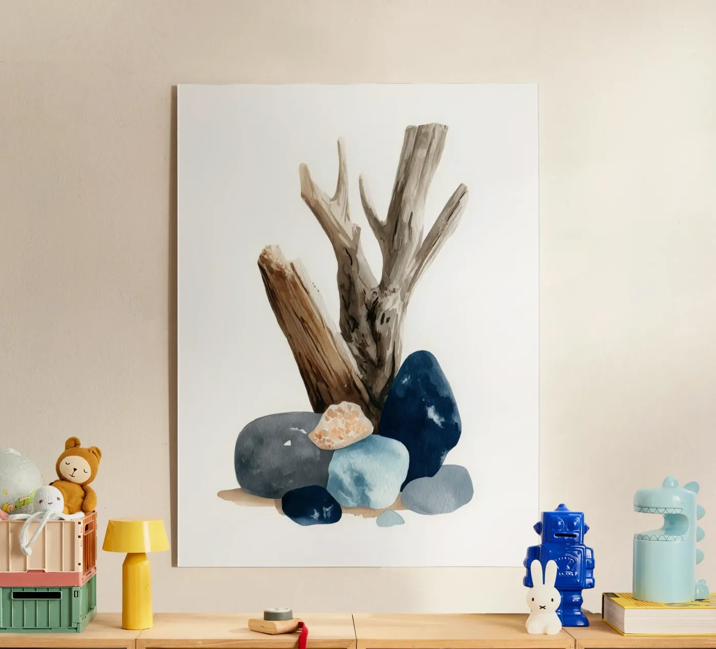 Tideworn Balance Acryl-Glas von Louise Wilder Studio