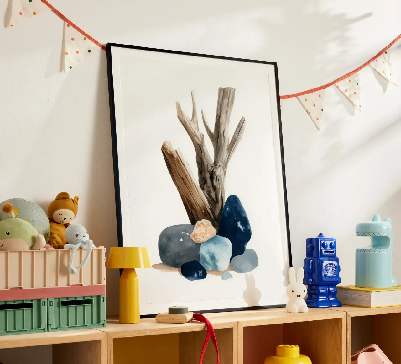 Equilibrio logoro poster da Louise Wilder Studio