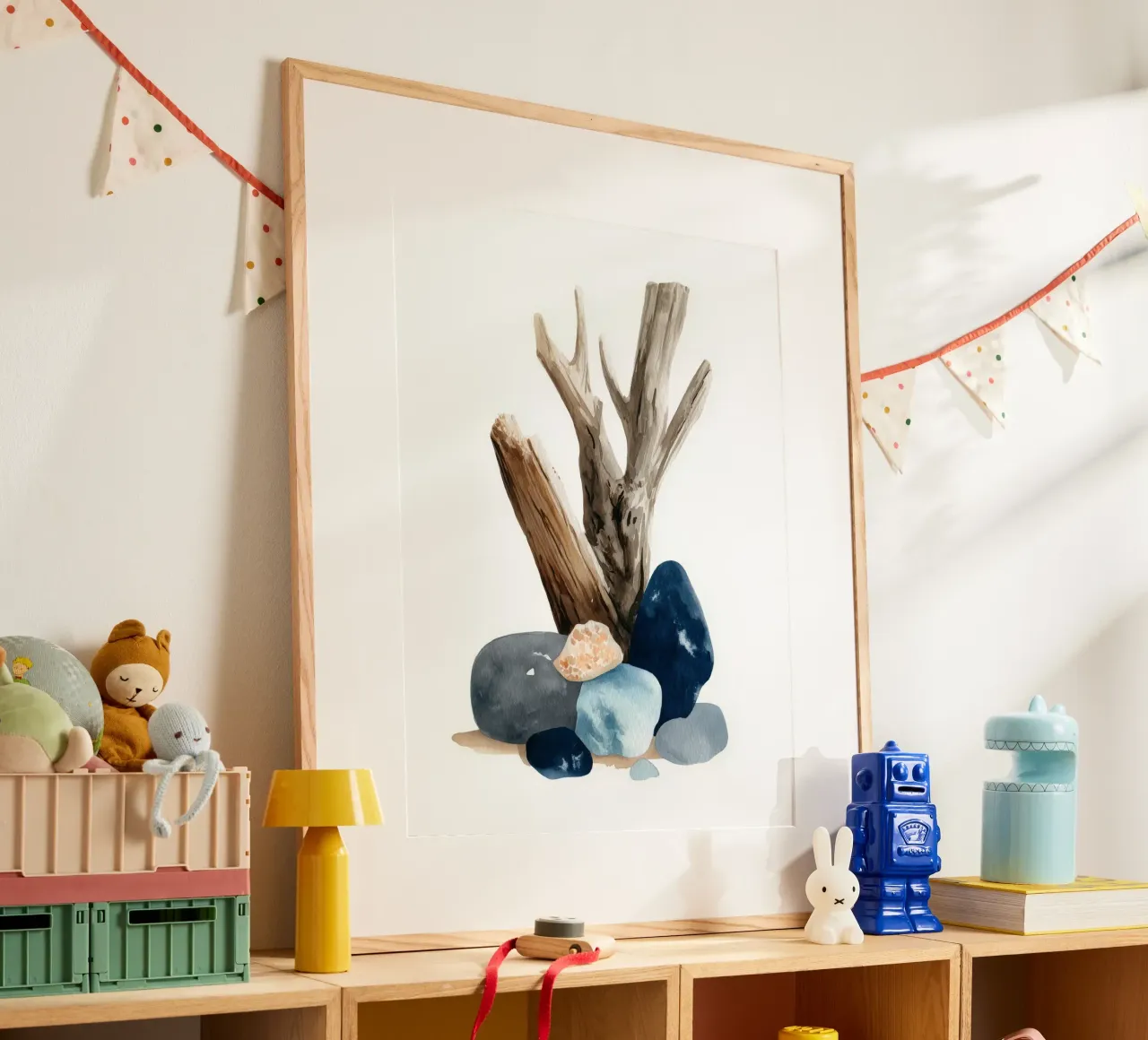 Equilibrio logoro poster da Louise Wilder Studio