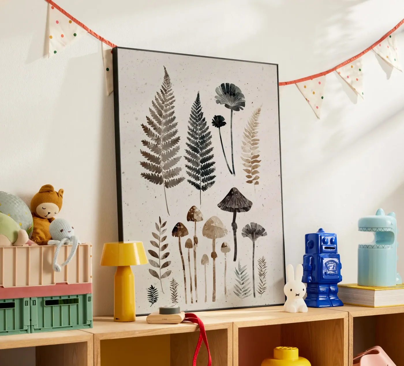 Forest Floor Study forex plate by Louise Wilder Studio