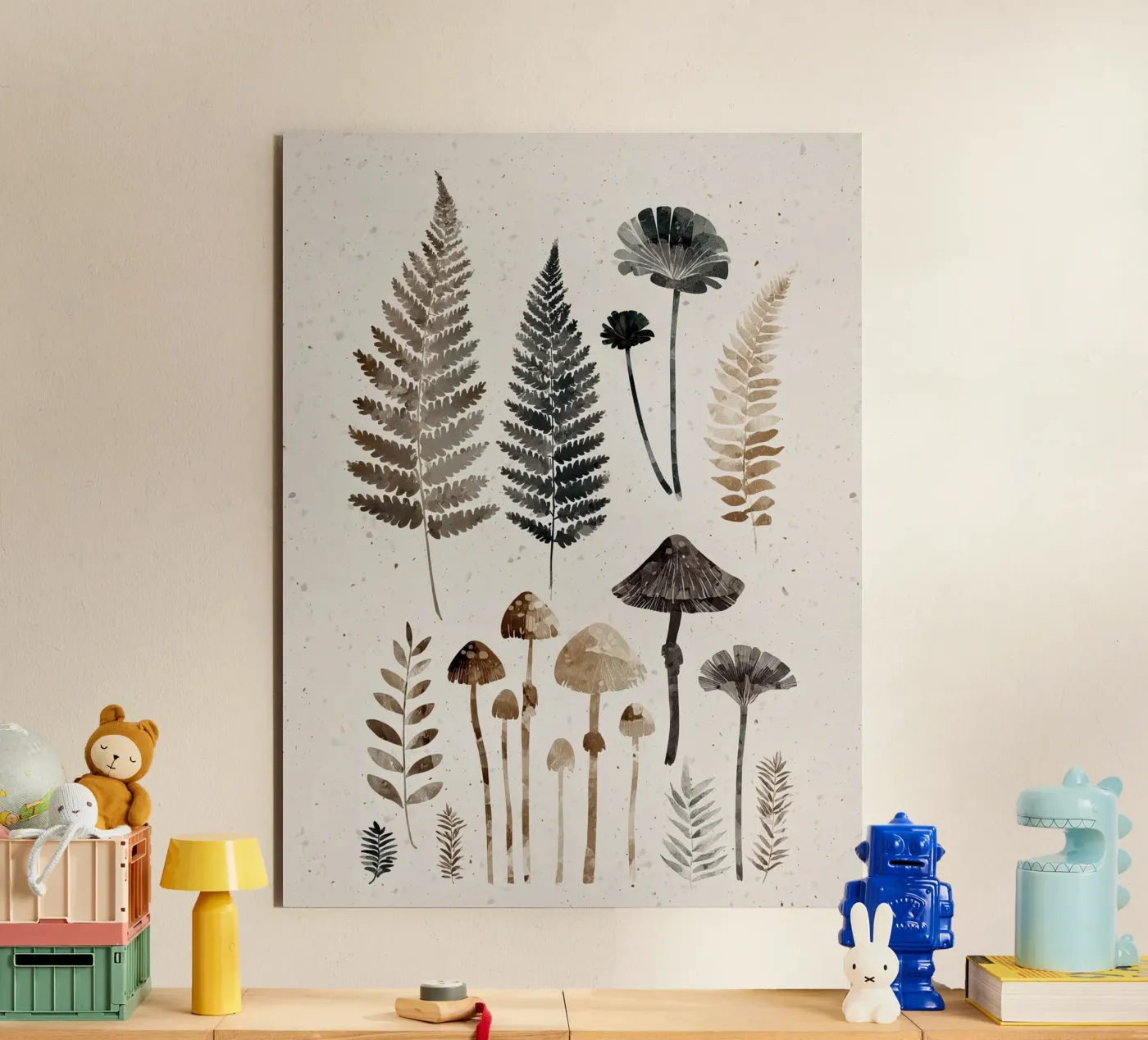 Forest Floor Study forex plate by Louise Wilder Studio