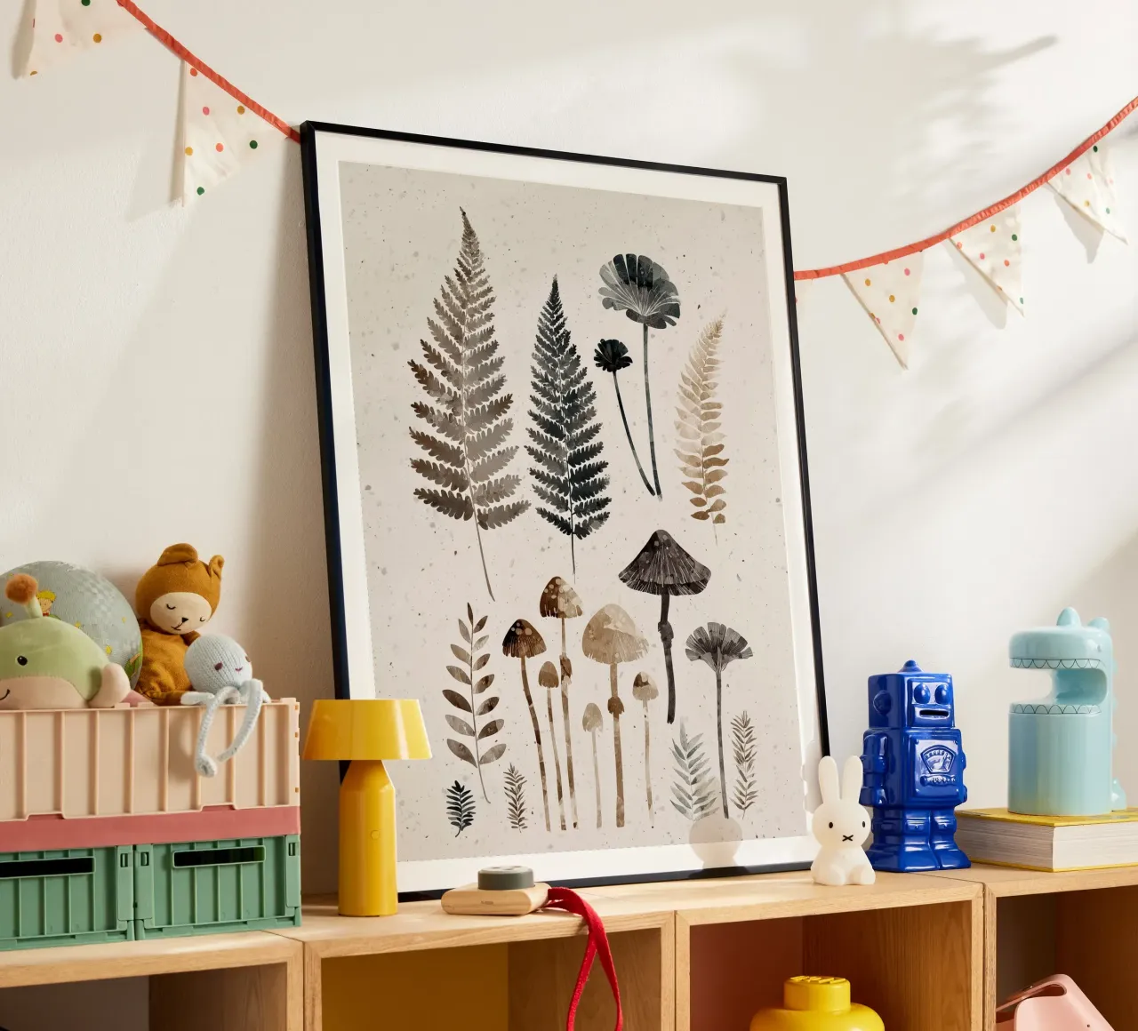 Forest Floor Study poster by Louise Wilder Studio