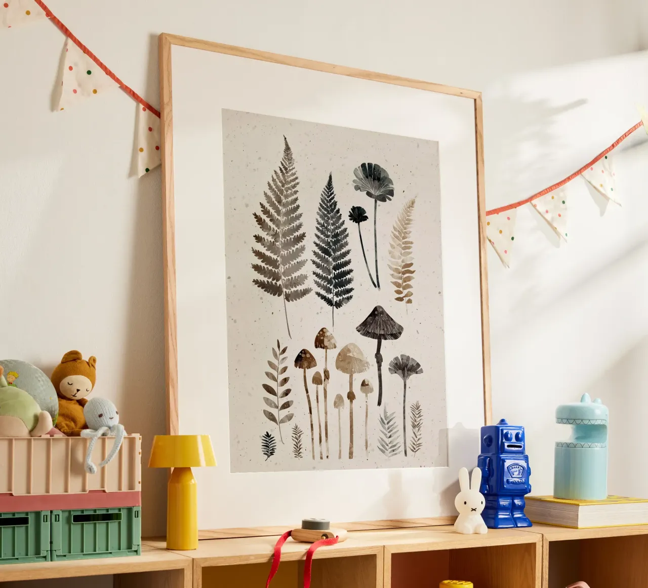 Forest Floor Study poster by Louise Wilder Studio