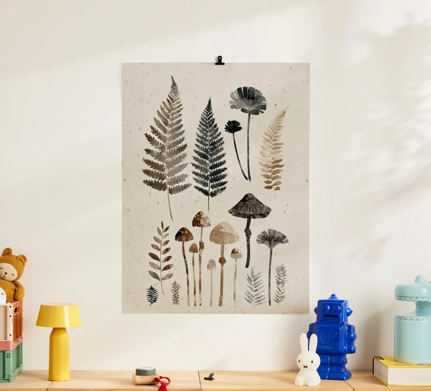 Forest Floor Study poster by Louise Wilder Studio