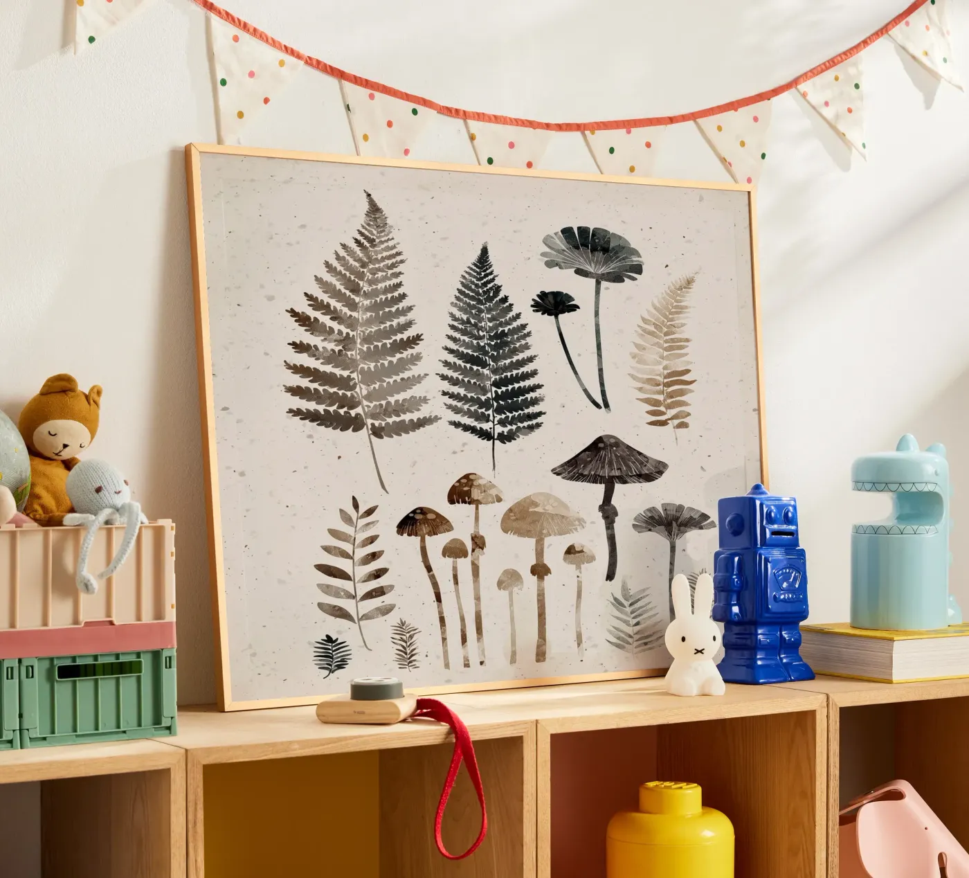 Forest Floor Study poster by Louise Wilder Studio