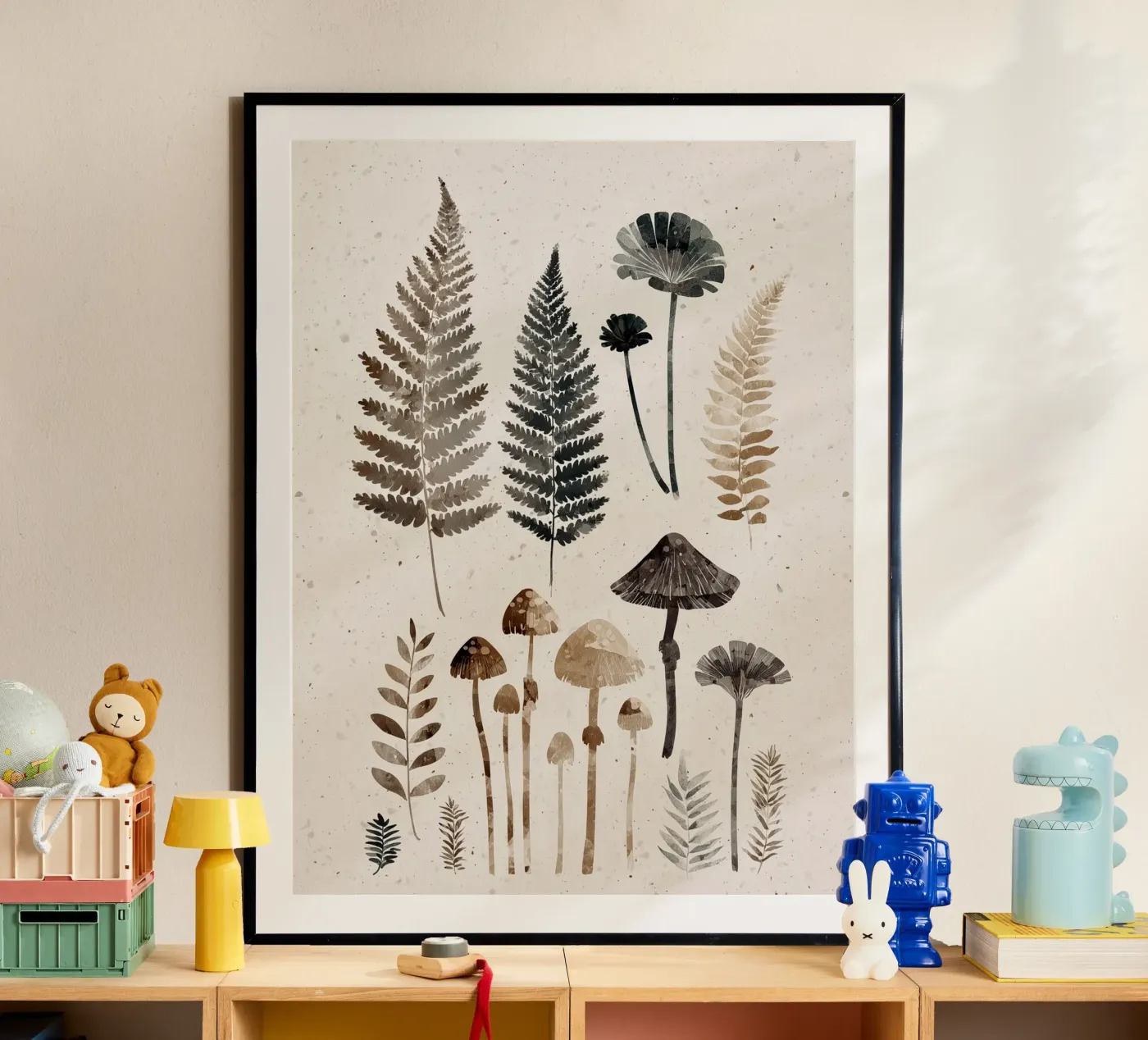 Forest Floor Study poster by Louise Wilder Studio
