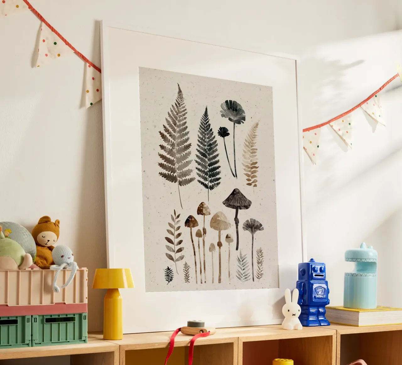 Forest Floor Study poster by Louise Wilder Studio