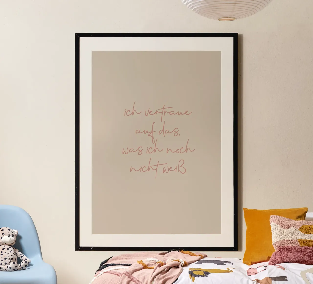 vertrauen poster da FRICKE DESIGN