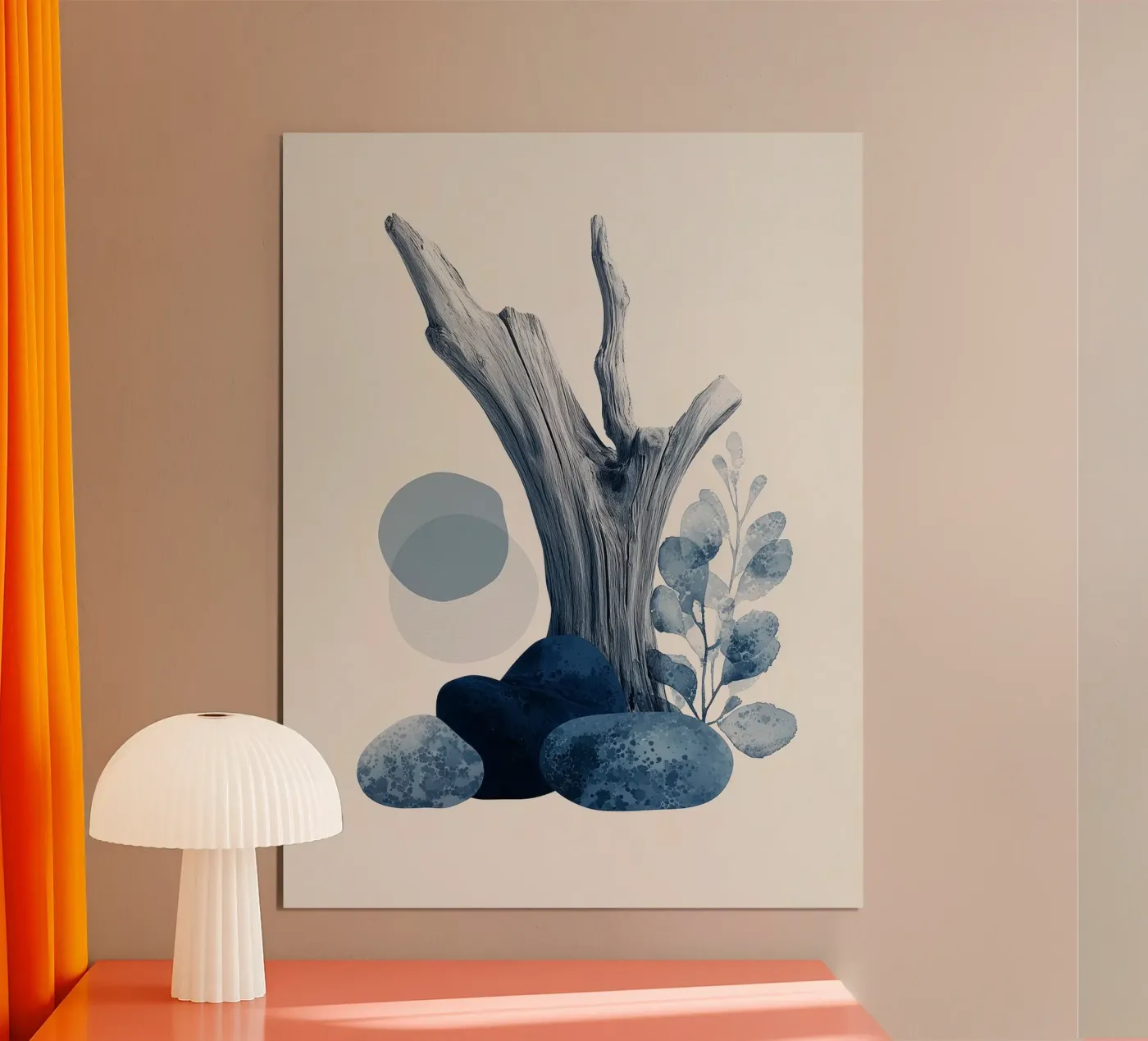 Rifugio Indaco poster da Louise Wilder Studio