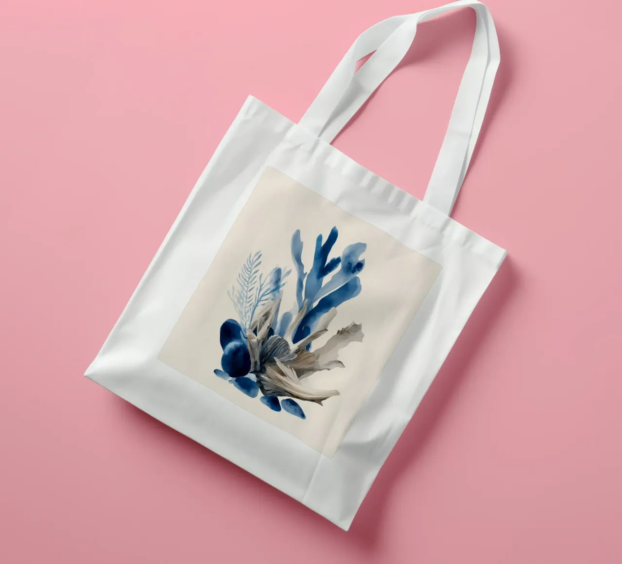 Tidebound borsa in juta da Luke Wilder Studio
