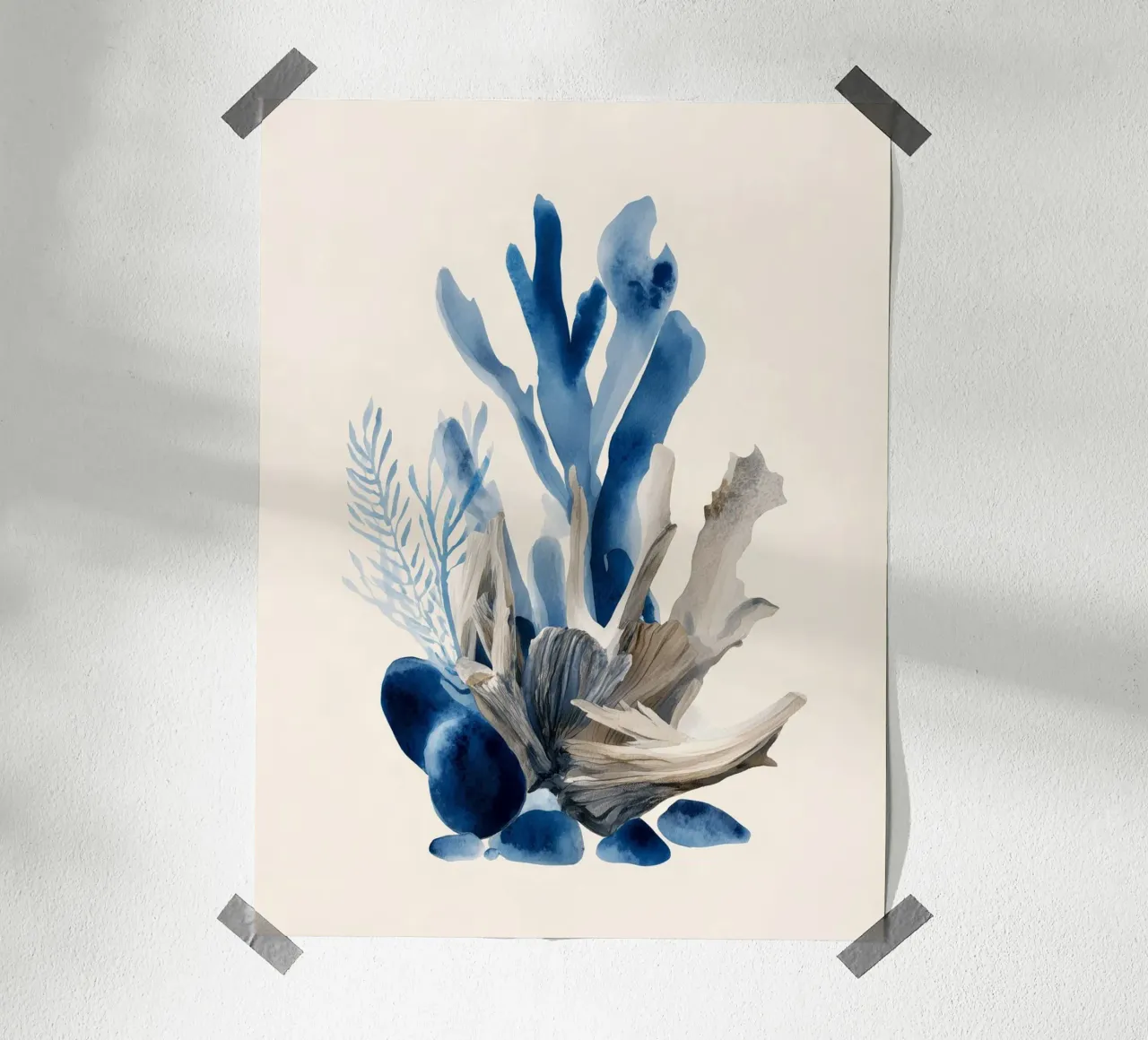 Tidebound poster con telaio in plastica da Luke Wilder Studio