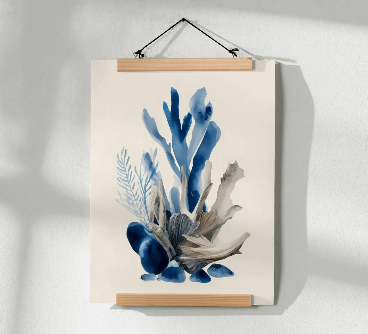 Tidebound poster con telaio in plastica da Luke Wilder Studio