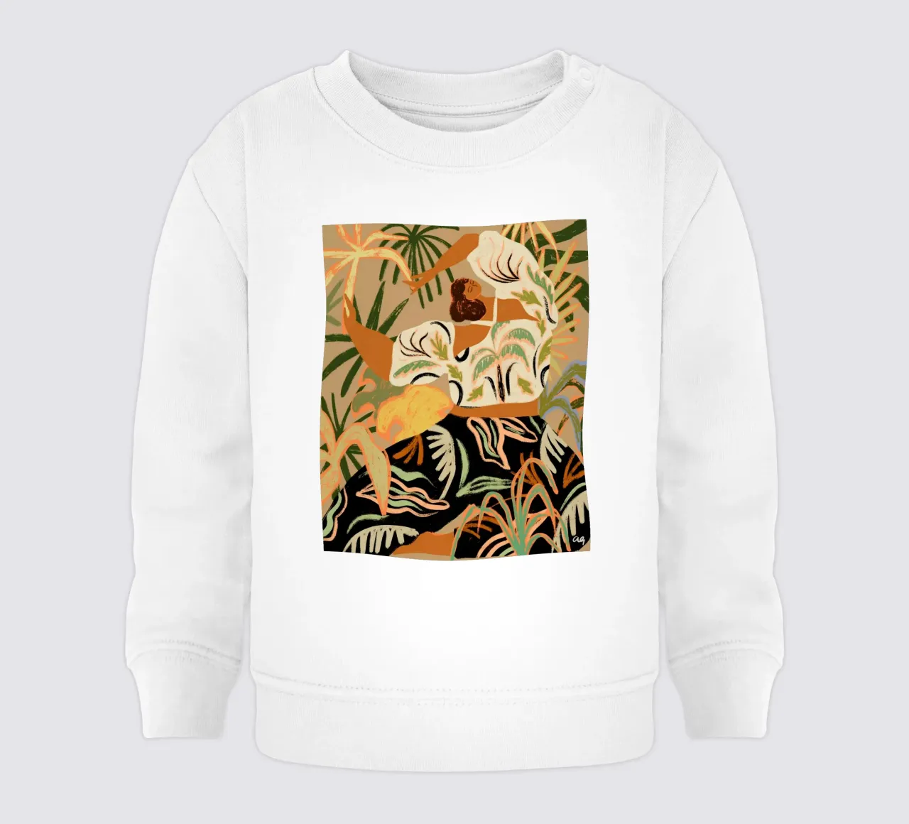 Nature's Embrace felpa neonato da Arty Guava