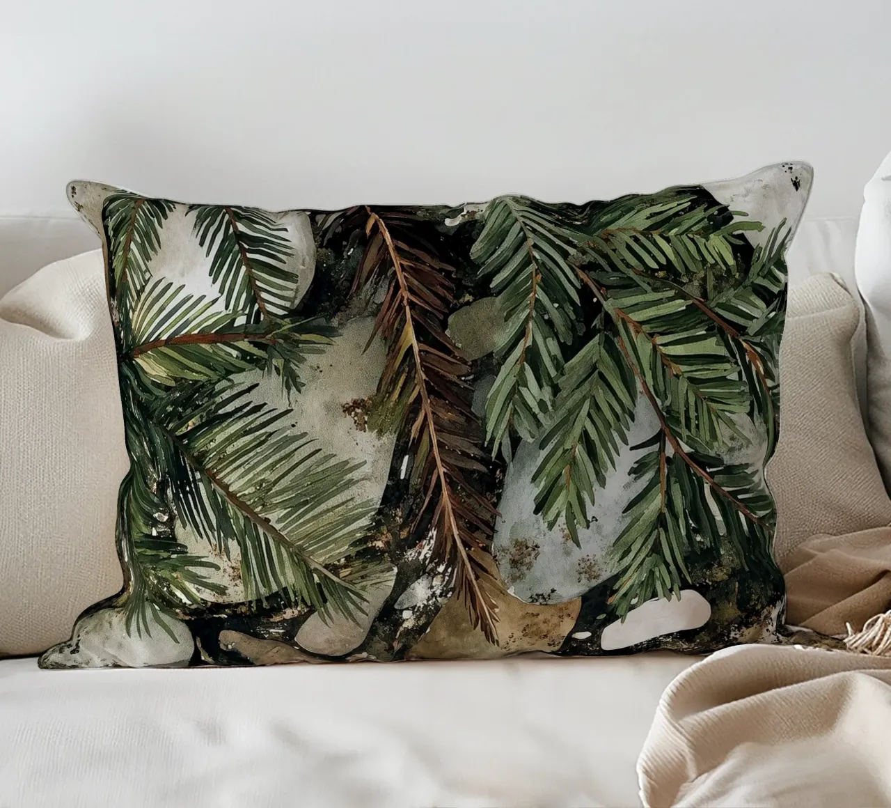 Pavimento in legno cuscino da Louise Wilder Studio