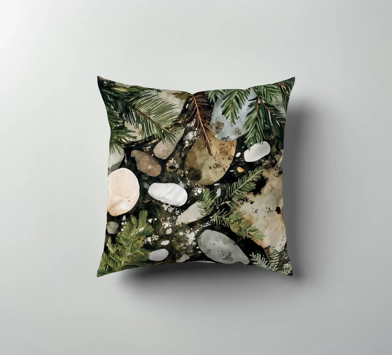 Pavimento in legno cuscino da Louise Wilder Studio