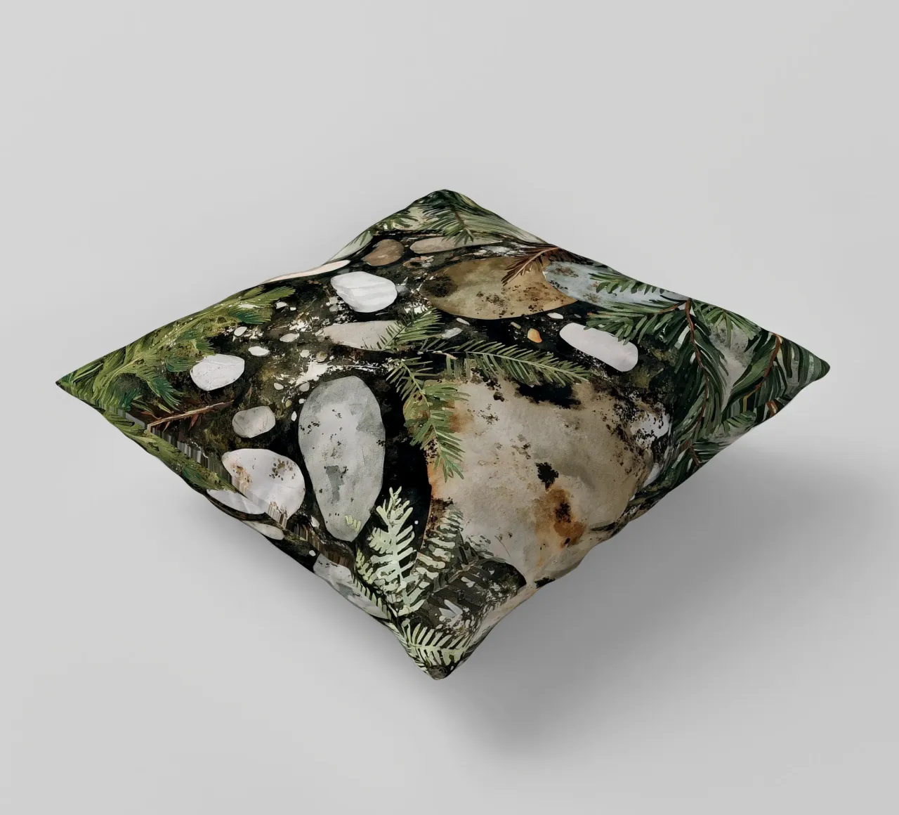 Pavimento in legno cuscino da Louise Wilder Studio