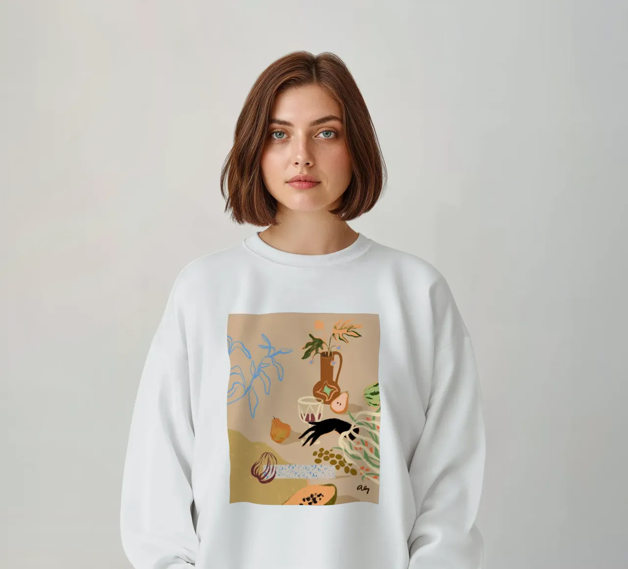 Pass Me The Pear felpa da Arty Guava