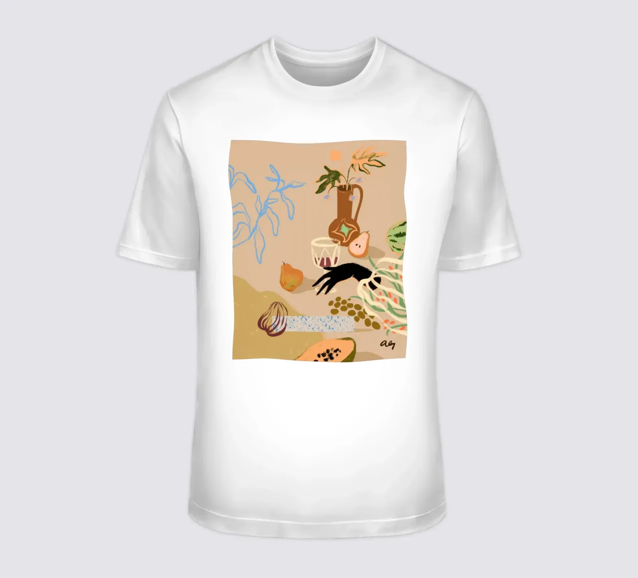 Pass Me The Pear t-shirt van Arty Guava