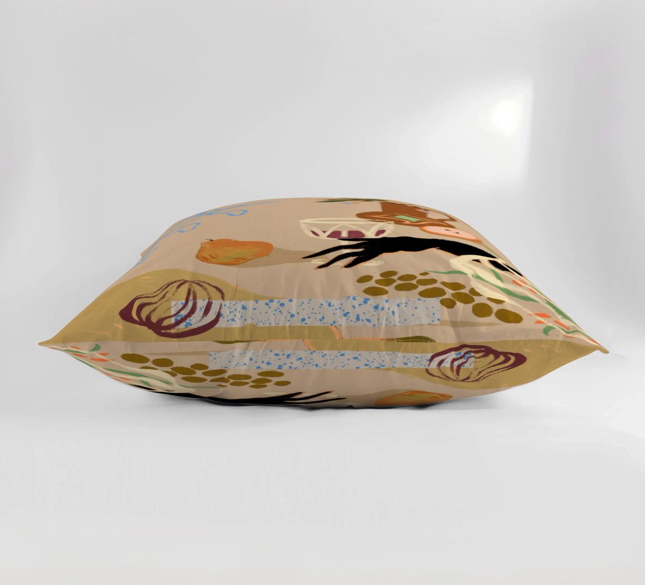 Pass Me The Pear decorative cushion by Arty Guava