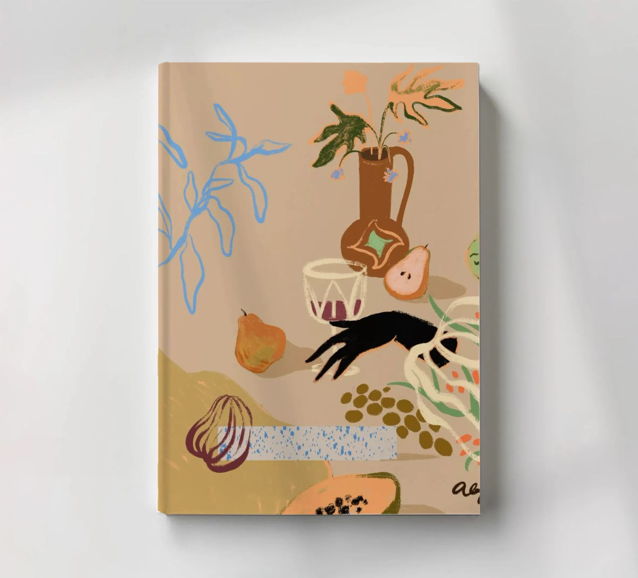 Pass Me The Pear notebook by Arty Guava