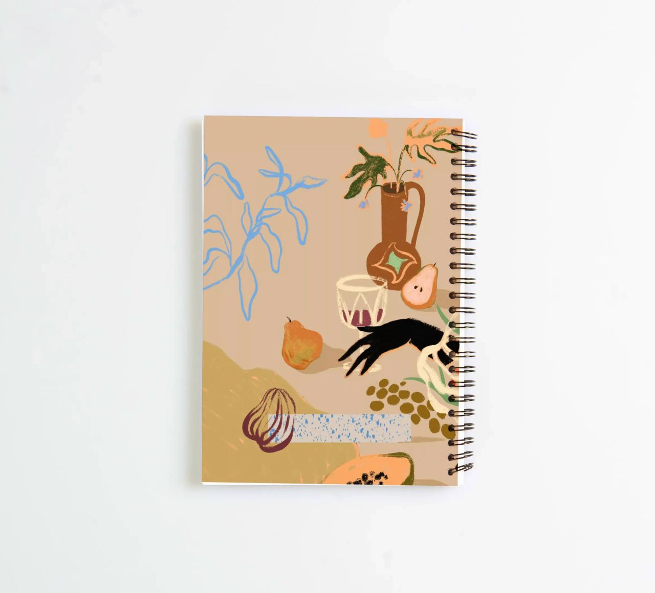Pass Me The Pear spiral notebook by Arty Guava