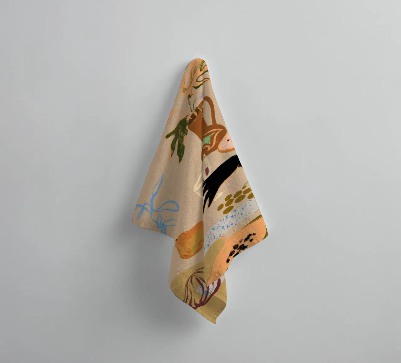 Pass Me The Pear asciugamano da bagno da Arty Guava