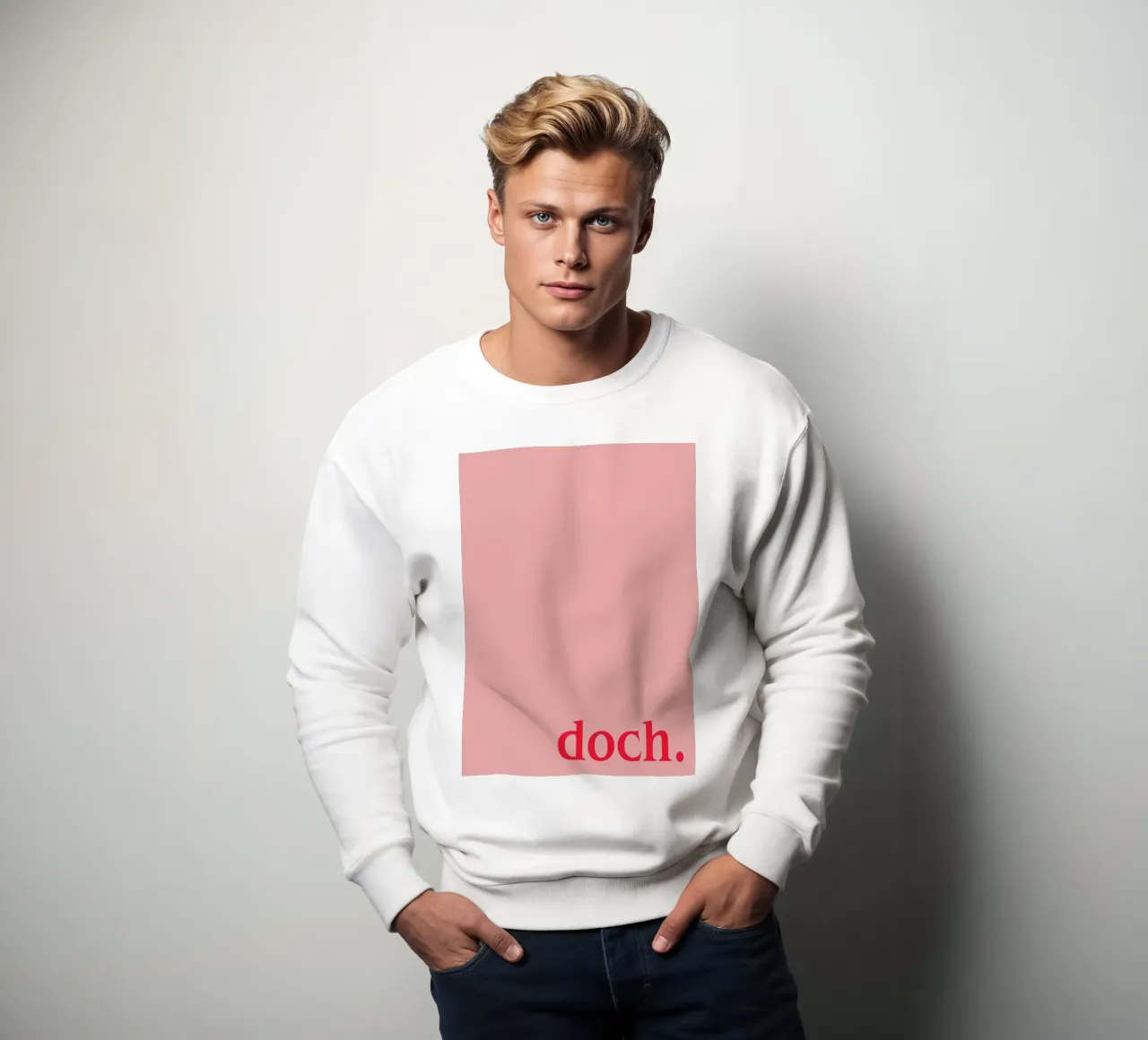 Doch Typography felpa da Attaboy Dsgn