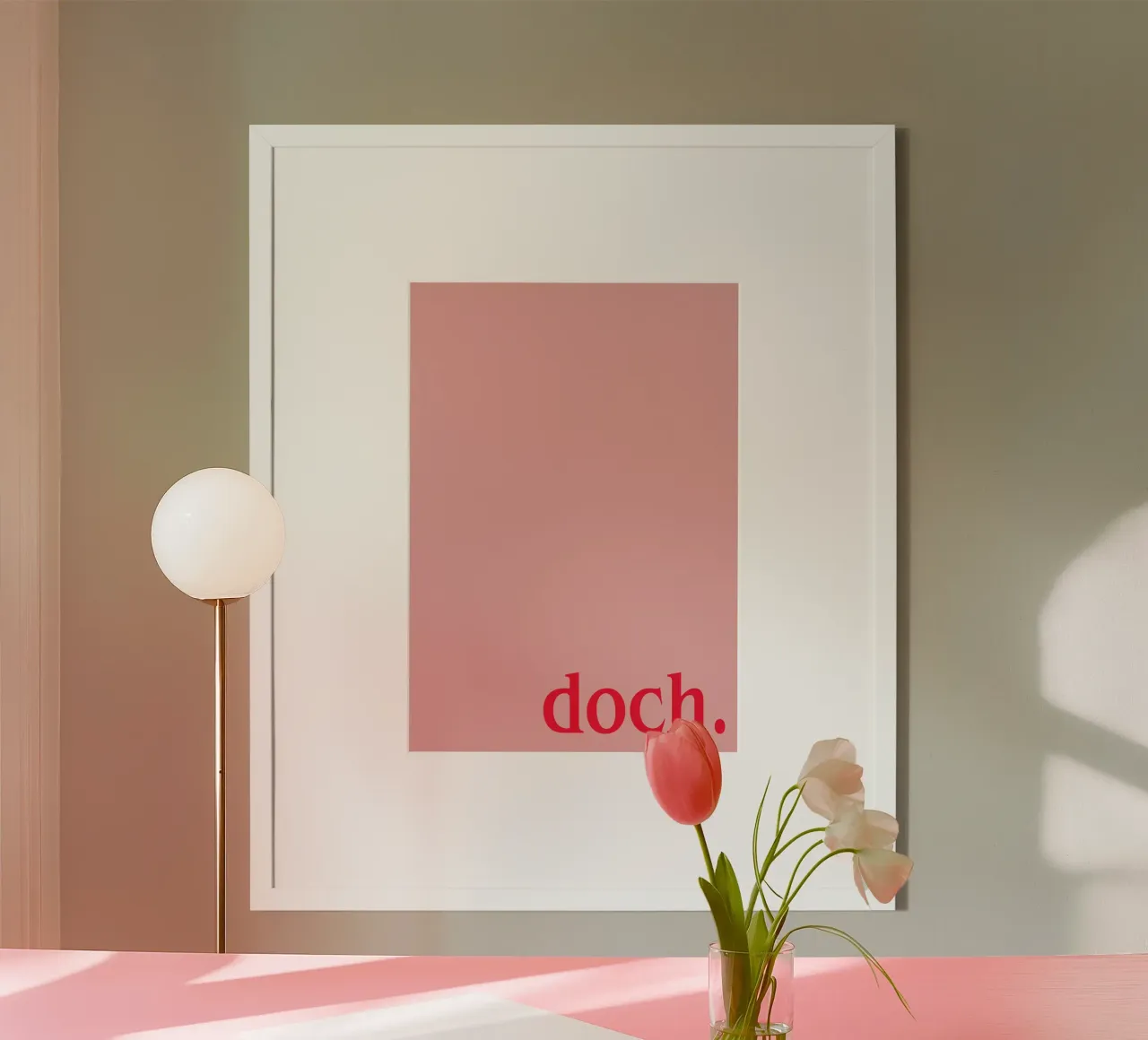 Doch Typography poster da Attaboy Dsgn