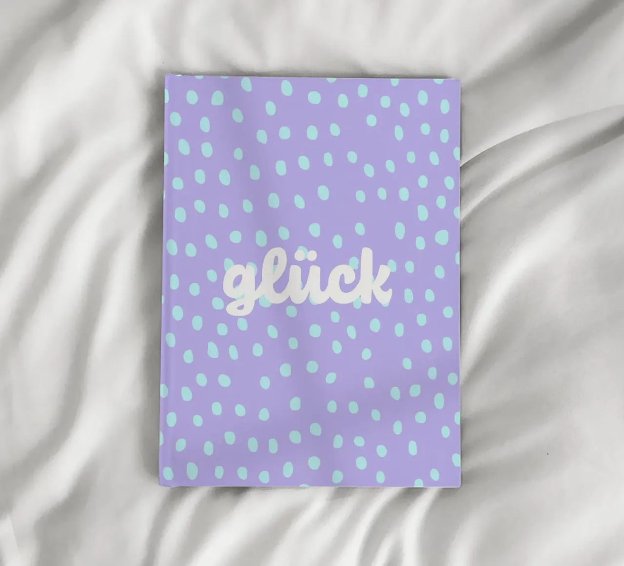 glück. (wünsche ich euch allen:) notebook by FRICKE DESIGN