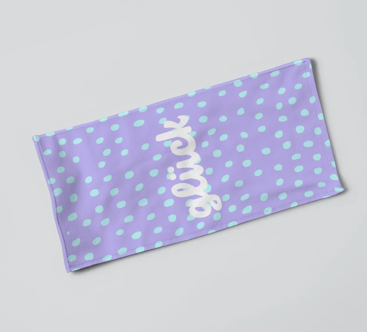 glück. (wünsche ich euch allen:) towel by FRICKE DESIGN