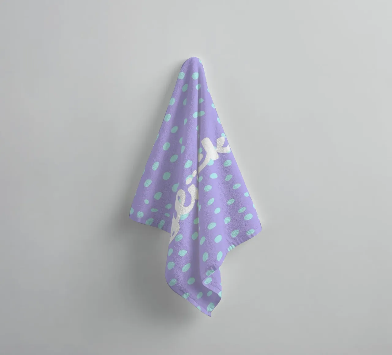 glück. (wünsche ich euch allen:) towel by FRICKE DESIGN