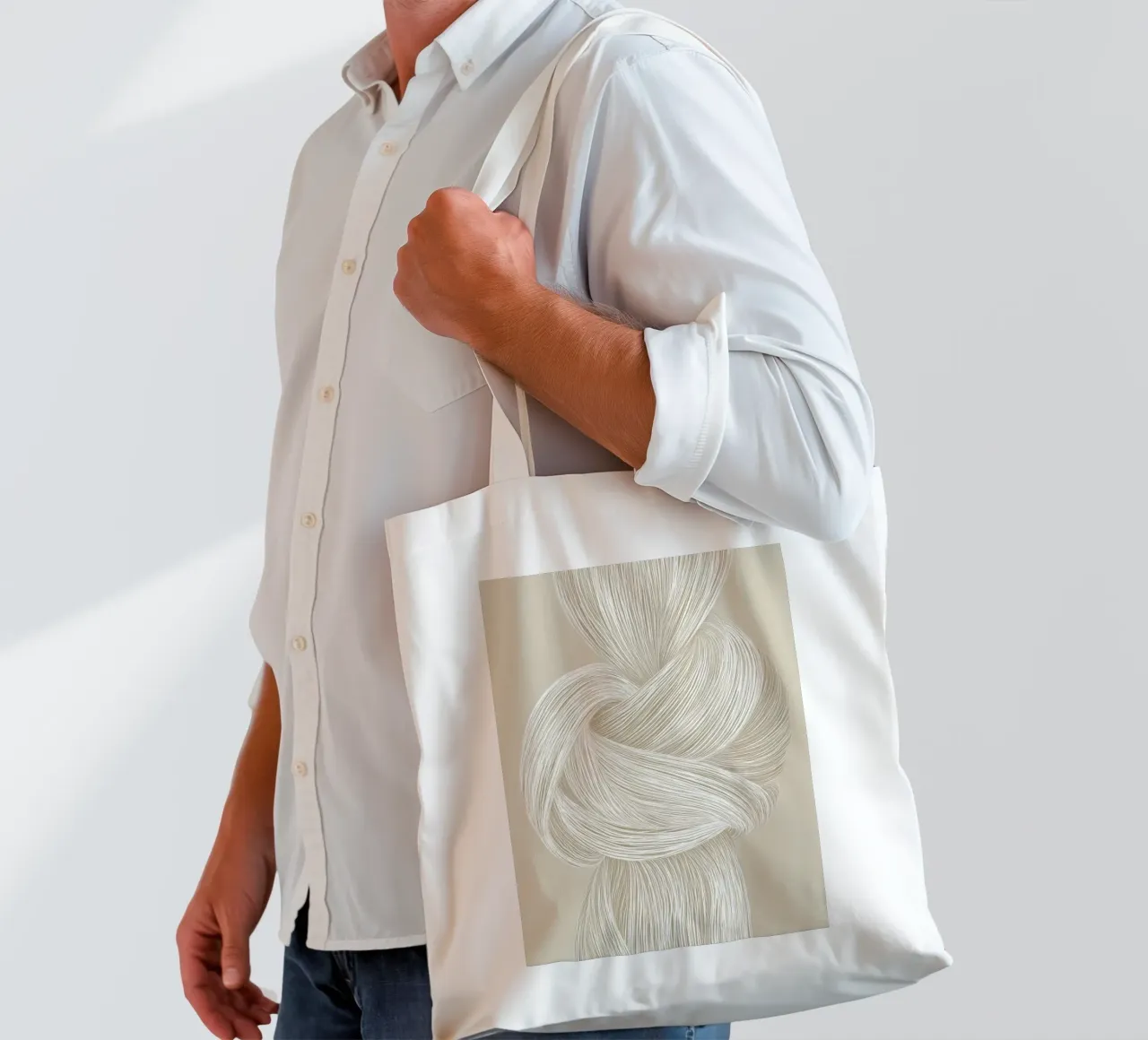 Node bundle tote bag by Carinaprint